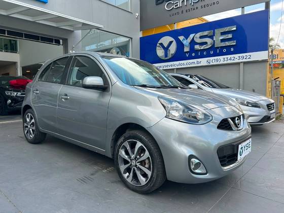 NISSAN MARCH 1.6 SL 16V FLEX 4P MANUAL NISSAN MARCH 1.6 SL 16V FLEX 4P MANUAL